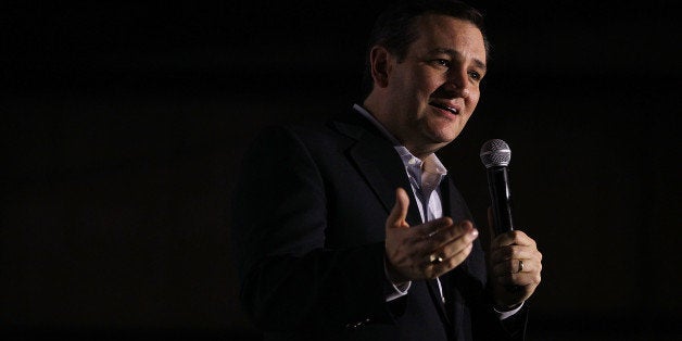 WEST COLUMBIA, SC - FEBRUARY 19: Republican presidential candidate Sen. Ted Cruz (R-TX) speaks to voters during a campaign event February 19, 2016 in West Columbia, South Carolina. Cruz continued to campaign for the upcoming GOP primary in South Carolina. (Photo by Alex Wong/Getty Images)