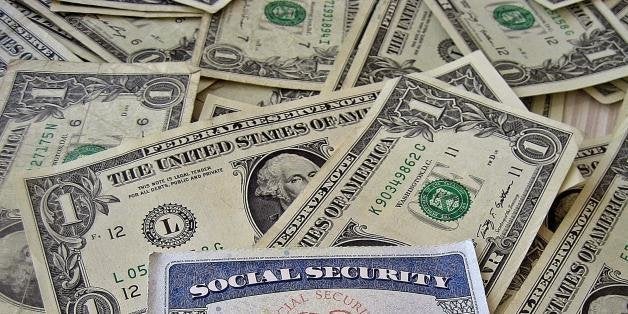 A social security card on a bed of money
I am the designer for 401kcalculator.org. I have put all these images in the p