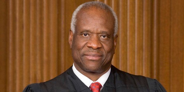 Supreme Court Justice Clarence Thomas. (The Collection of the Supreme Court of the United States/MCT via Getty Images)