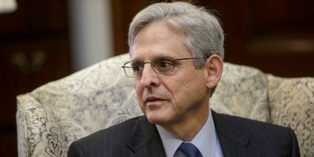 Judge Merrick Garland, President Barack Obamaâs choice to replace the late Justice Antonin Scalia on the Supreme Court, sits during a meeting with Sen. Robert Casey, D-Pa., on Capitol Hill in Washington, Tuesday, March 22, 2016. Garland, who sits on the U.S. Court of Appeals for the District of Columbia, is being blocked from a confirmation hearing by Senate Majority Leader Mitch McConnell, R-Ky., who has been steadfast in his refusal to advance any Supreme Court nominee during the waning months of Obamaâs presidency. (AP Photo/J. Scott Applewhite)