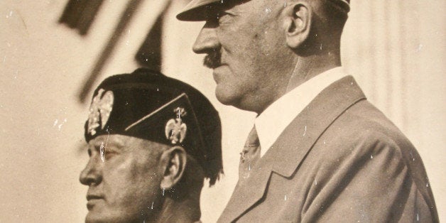 Hitler and Mussolini