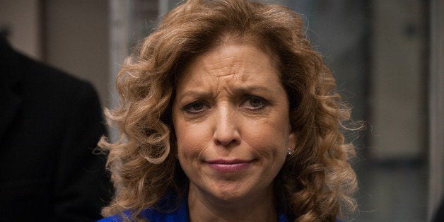SAINT ANSELM COLLEGE, MANCHESTER, NEW HAMPSHIRE, UNITED STATES - 2015/12/19: Congresswoman and DNC Chair Debbie Wasserman-Sch