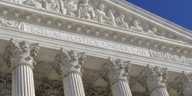 Supreme Court of the United StatesUnited States Supreme Court in Washington DC with Blue Sky background