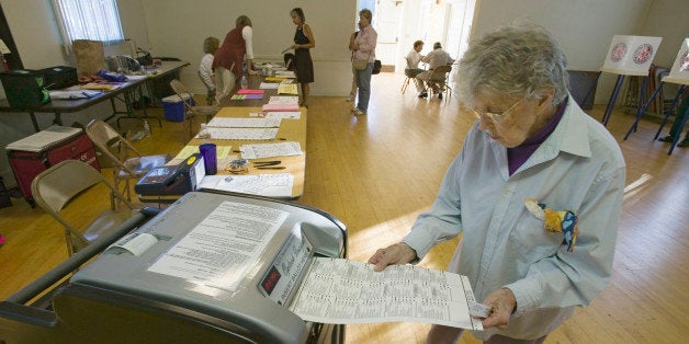 USA, California, Ventura County, Ojai. Congressional elections, November 2006