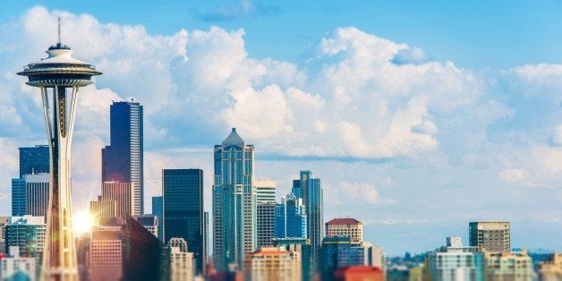 Seattle Cityscape. Seattle, Washington Downtown. United States.