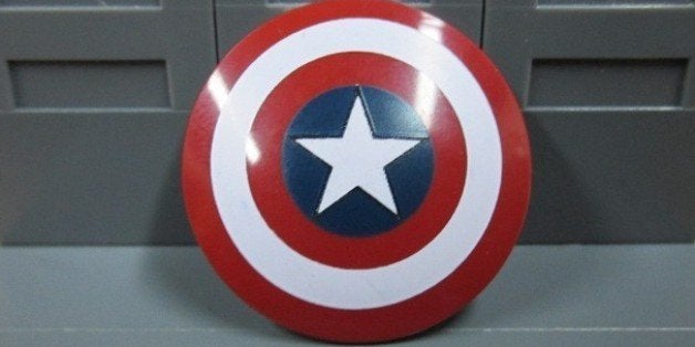 Need I say more? This really screams "Captain America" all over it to me. Oh and I saw The Avengers today, boy, t