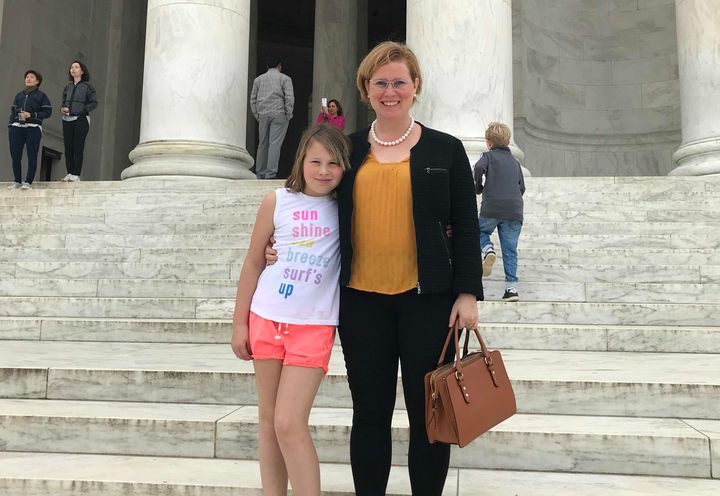 Moira Smith was in Washington with her daughter to urge Sen. Lisa Murkowski (R-Alaska) to vote against Brett Kavanaugh.