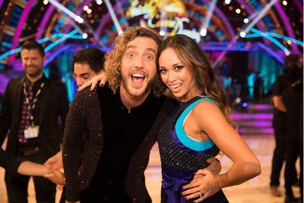 Seann Walsh and Katya Jones were filmed kissing in the street behind their partners' backs