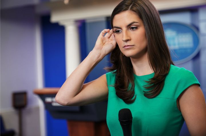 Kaitlan Collins, pictured in August, has apologized for tweets she posted back in college.