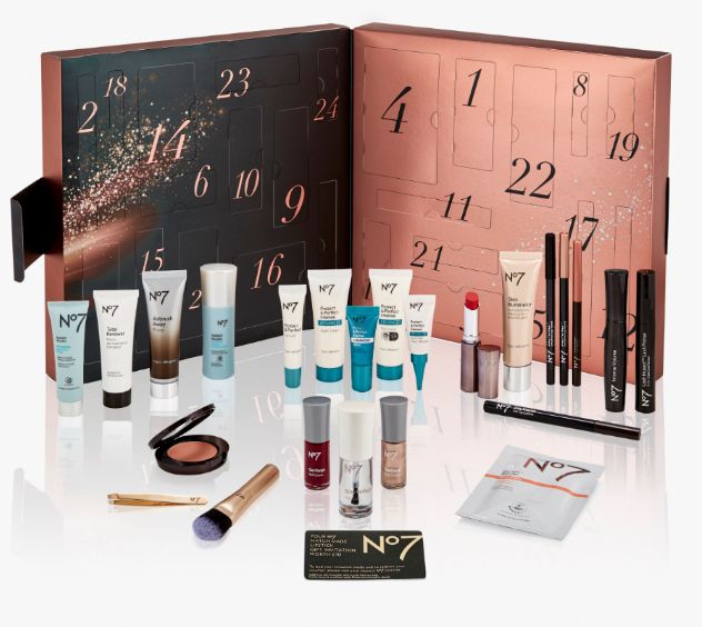 We love that No7&rsquo;s offering is a mix of skincare products and makeup &ndash; from eye serum to lipstick, which is better than some advent calendars which offer 24 nail varnishes in different shades (NO ONE NEEDS 24 NAIL VARNISHES!). There&rsquo;s even a mini gold makeup brush and some tweezers. All-in-all, this calendar is estimated to be worth &pound;177.The calendar isn&rsquo;t out until 16th October and there&rsquo;s already a waiting list longer than Santa&rsquo;s naughty list &ndash; with more than a whopping 87,000 keen beans putting their names down. Whatever floats your boat, guys, we&rsquo;ve only just realised it's October.Join the waiting list here, Boots, &pound;42