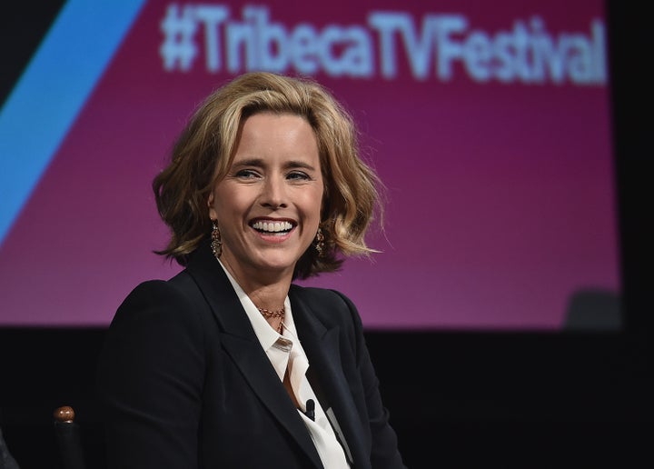 Téa Leoni, pictured at the Season 5 premiere in September, got some advice from those who have really been there on "M