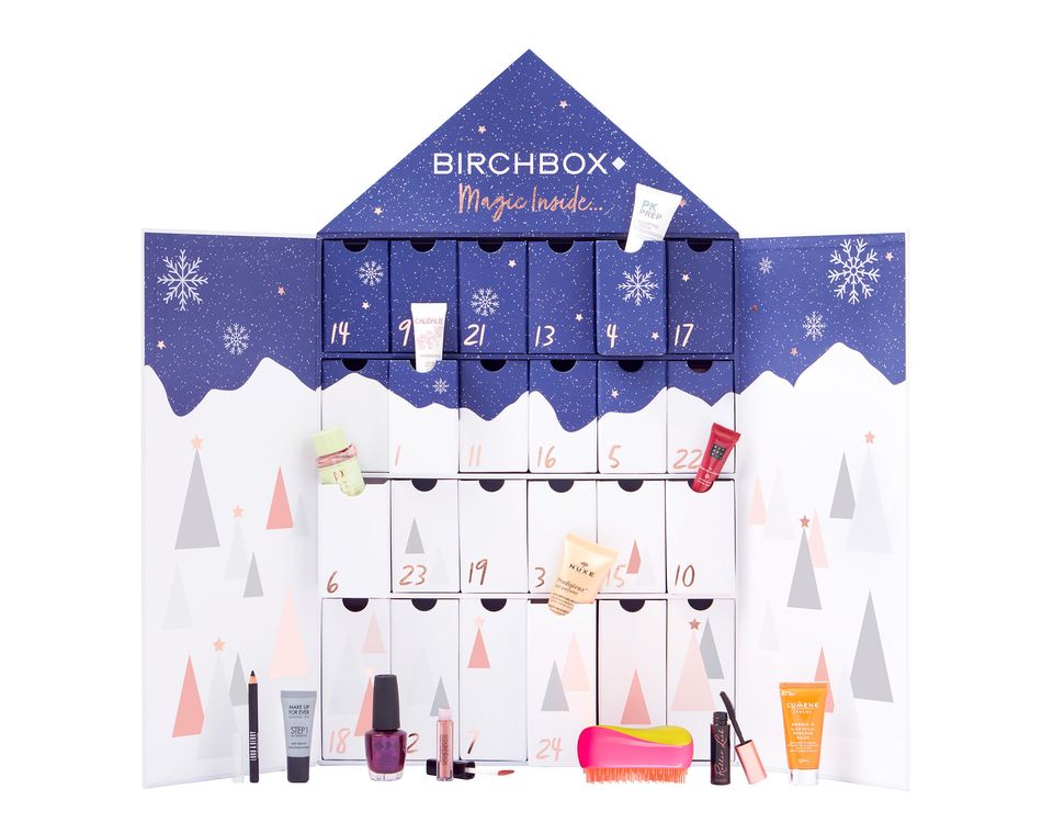 We love Birchbox for introducing us to lesser-known brands with sample products every month as part of its subscription service.&nbsp;Its advent calendar is no exception, but there are some well-known products such as Rituals, Benefit Cosmetics and Tangle Teezer.We also love the design on the box, which would look lovely among Christmas decorations.&nbsp;Birchbox, &pound;65