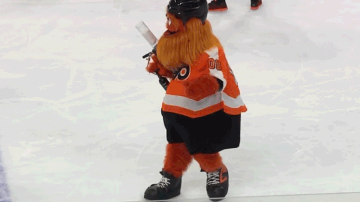 Gritty's first day on the job.