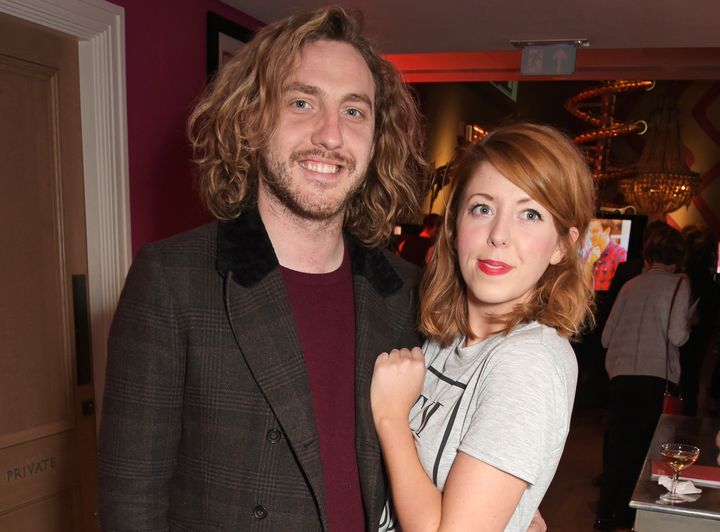 <strong>Seann Walsh and Rebecca Humphries</strong>