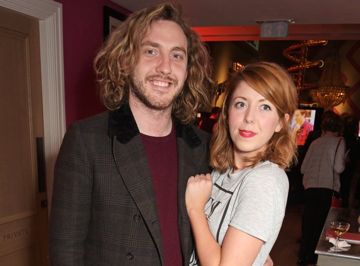 Seann Walsh and Rebecca Humphries