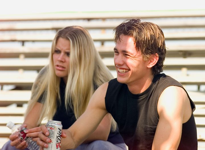 Busy Philipps and James Franco worked together on the 1990s NBC series "Freaks And Geeks."
