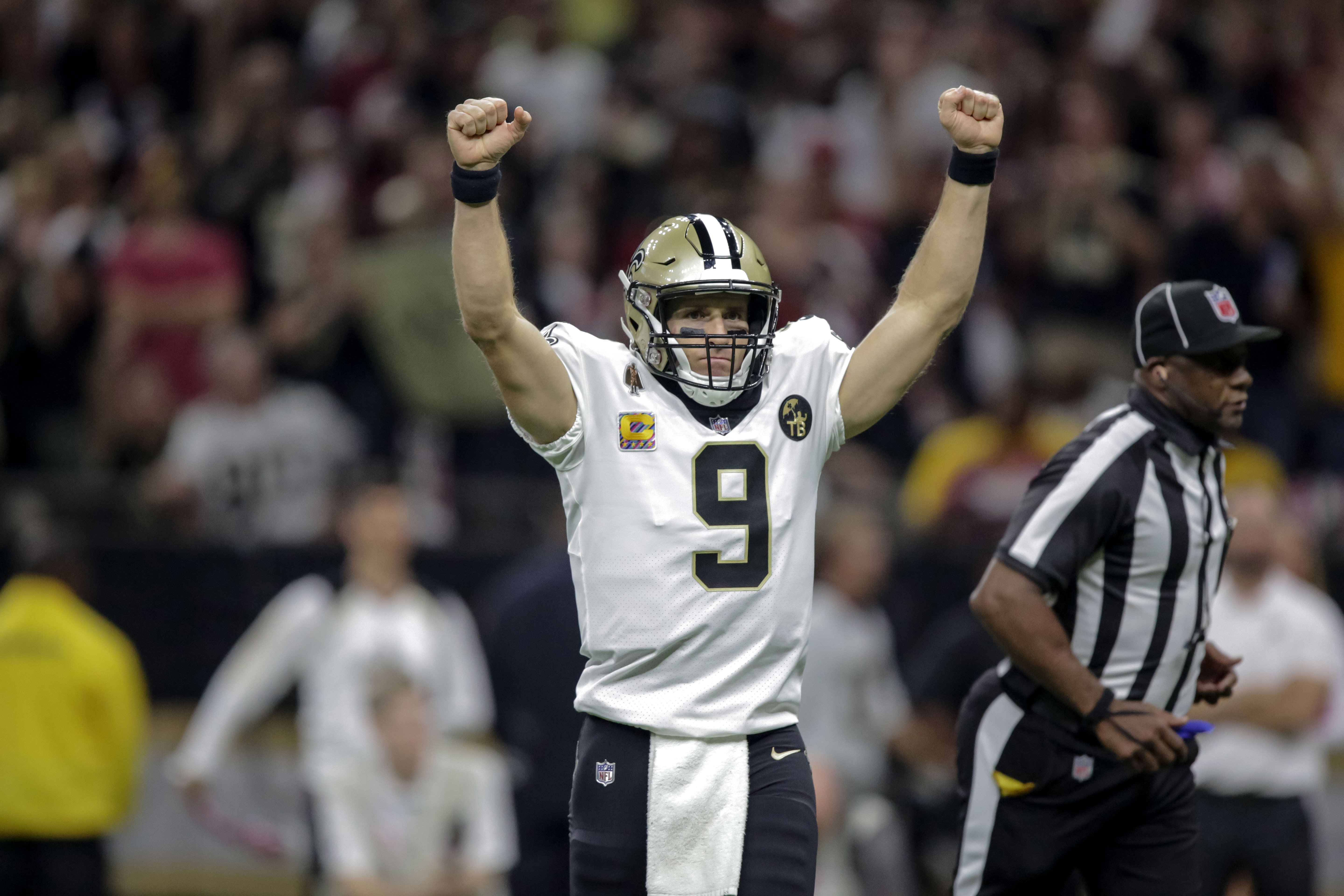 New Orleans Saints’ Drew Brees Becomes NFL’s All-Time Yards Passing ...