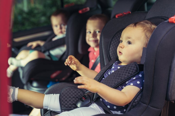 What is the fine sales for child without car seat