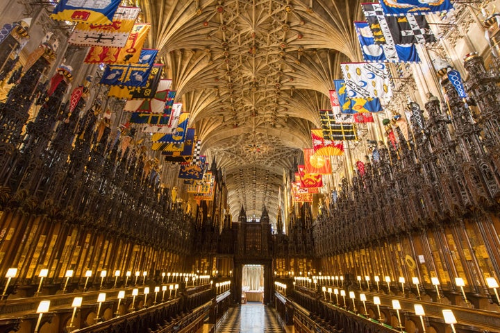 A shot of The Quire at St. George's Chapel. 