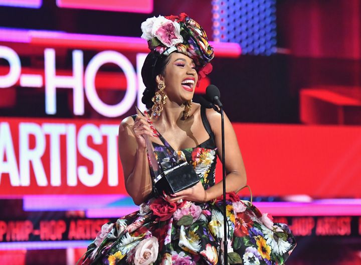 Cardi B delivers a message to her haters. 