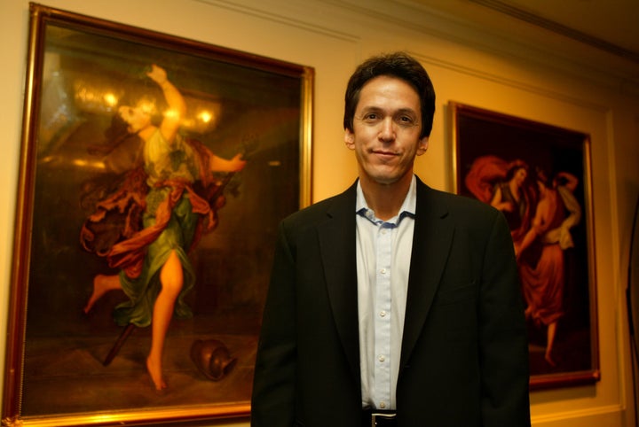 Mitch Albom, in Sydney in 2005 for the launch of "The Five People You Meet In Heaven."