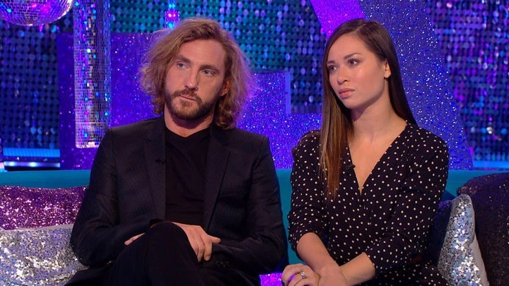 Seann Walsh and Katya Jones