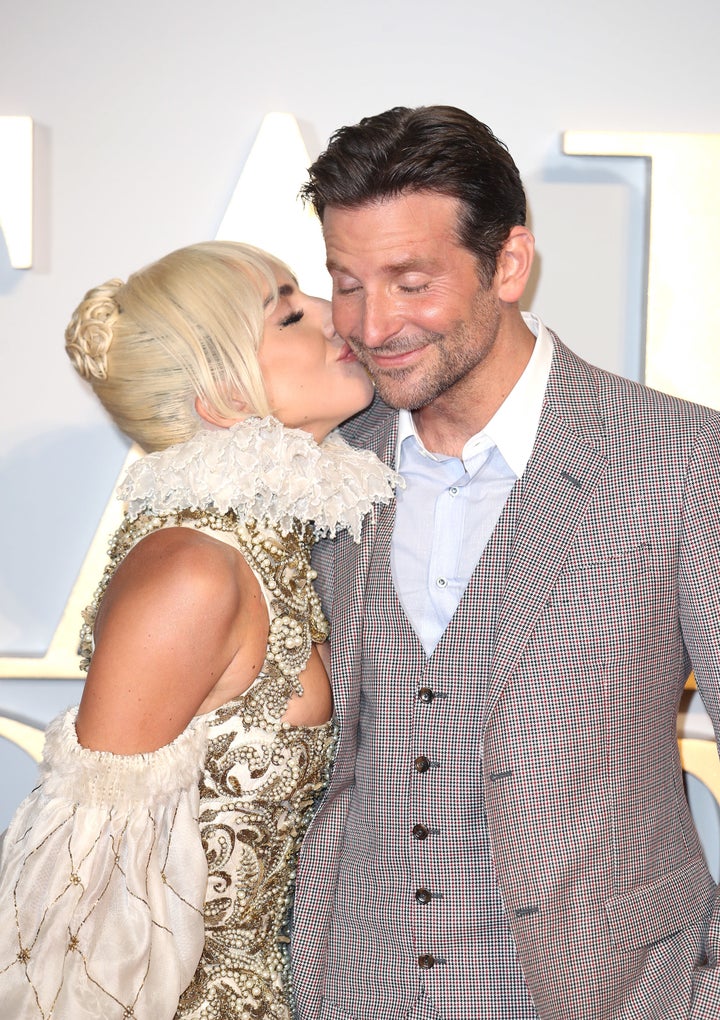 Lady Gaga and Bradley Cooper 