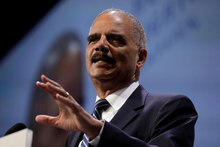 Former U.S. Attorney General Eric Holder took a more hard-line approach to Republican attacks.