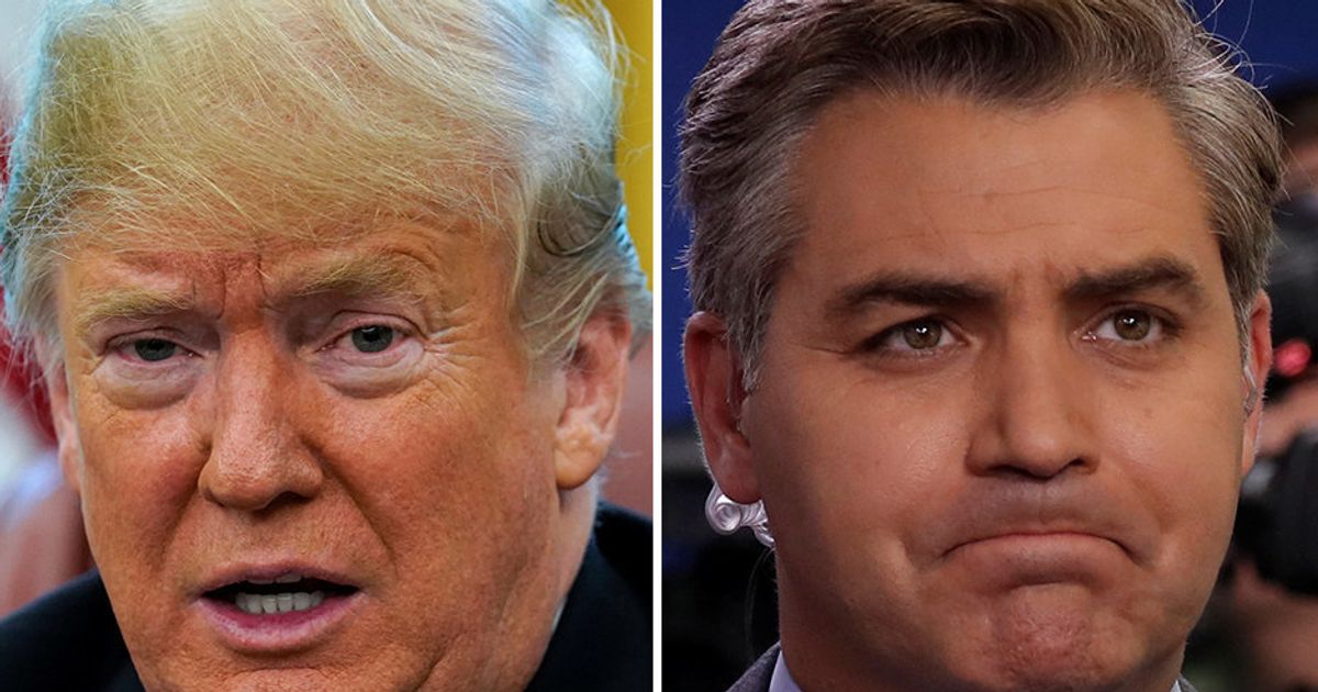 Donald Trump Promoted His Rally With A Photo He May Have Lifted From CNN's Jim Acosta