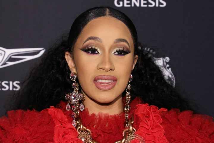 The rapper welcomed a baby girl in July.