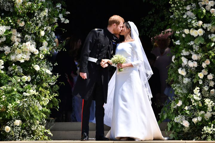 Prince Harry and Meghan Markle, who tied the knot at the same chapel five months ago, are expected to be guests at the wedding 