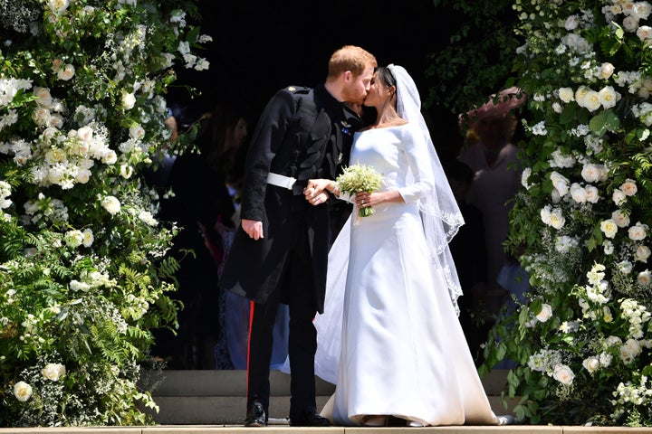 Prince Harry and Meghan Markle, who tied the knot at the same chapel five months ago, are expected to be guests at the wedding 