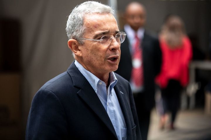 Former Colombian President Álvaro Uribe