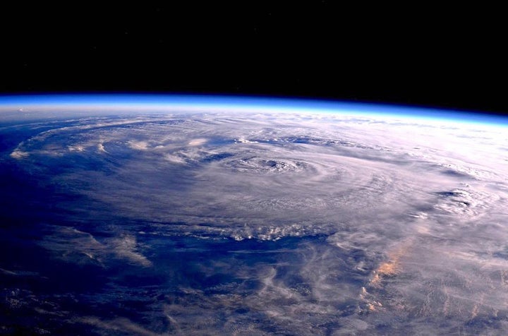 Hurricane Harvey, September, 2017. 