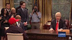 Saturday Night Live Reveals What Trump Was Really Thinking When Kanye West Called By