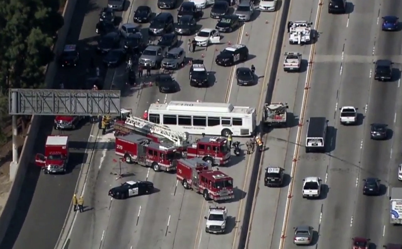 25 Hospitalized, 5 Serious, After Los Angeles Highway Crash | HuffPost