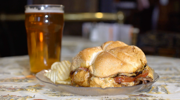 No self-respecting cheesesteak is on a kaiser bun with tomato, grilled salami and dressed in a Thousand Island-y type sauce. This sandwich includes all that.