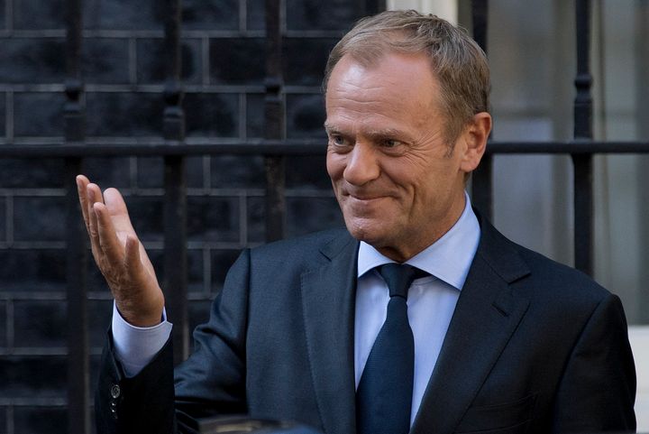 European Council President Donald Tusk