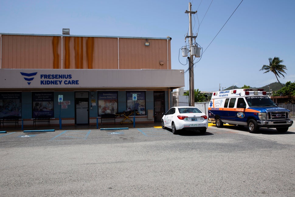 For months, Vieques patients have embarked on 11-hour journeys three times a week to receive dialysis treatment at the F