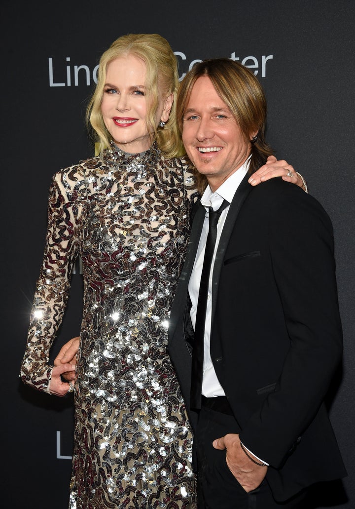 Nicole Kidman and Keith Urban photographed together.