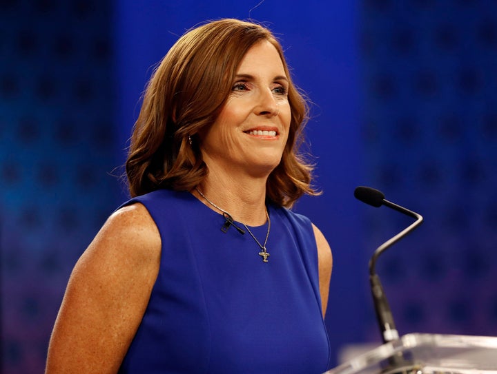 Rep. Martha McSally (R-Ariz.) accused her Democratic opponent of treasonous behavior based on a 2003 radio conversation about the Iraq War.