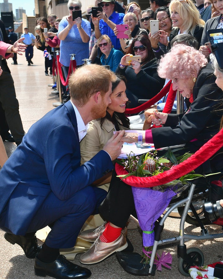 Prince Harry Reunited With 98-Year-Old War Widow In Sydney | HuffPost ...