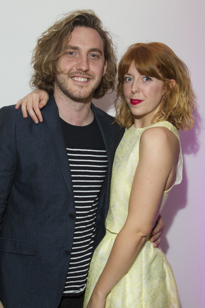 Seann and Rebecca, pictured together in 2015