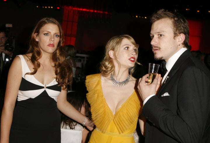 Busy Philipps, Williams and Ledger at Governors Ball in Los Angeles after the 2006 Academy Awards. Williams and Ledger were nominated that year for best supporting actress and best actor for "Brokeback Mountain."