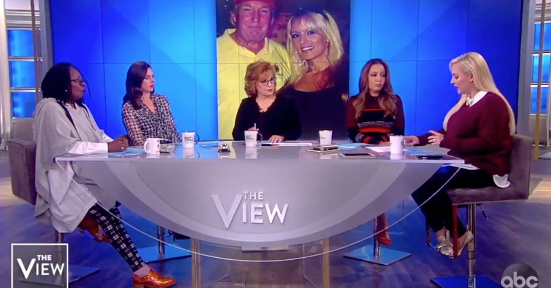 The View Hosts Rip Trump For Calling Stormy Daniels Horseface