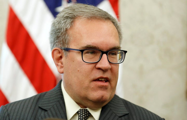 Andrew Wheeler, confirmed by the Senate in April as the EPA's deputy administrator, became the acting administrator on July 9