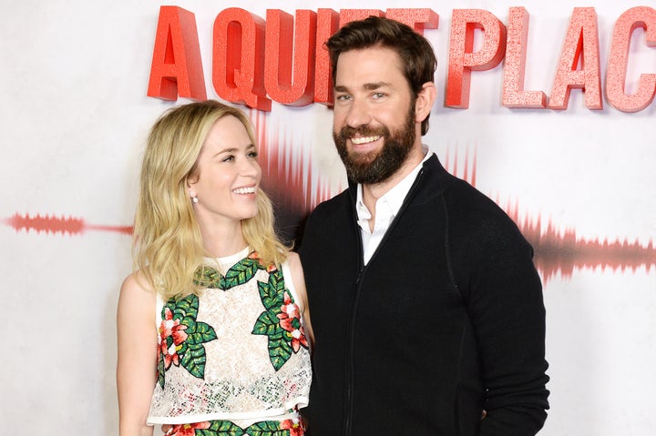 Krasinski directed his wife in "A Quiet Place."