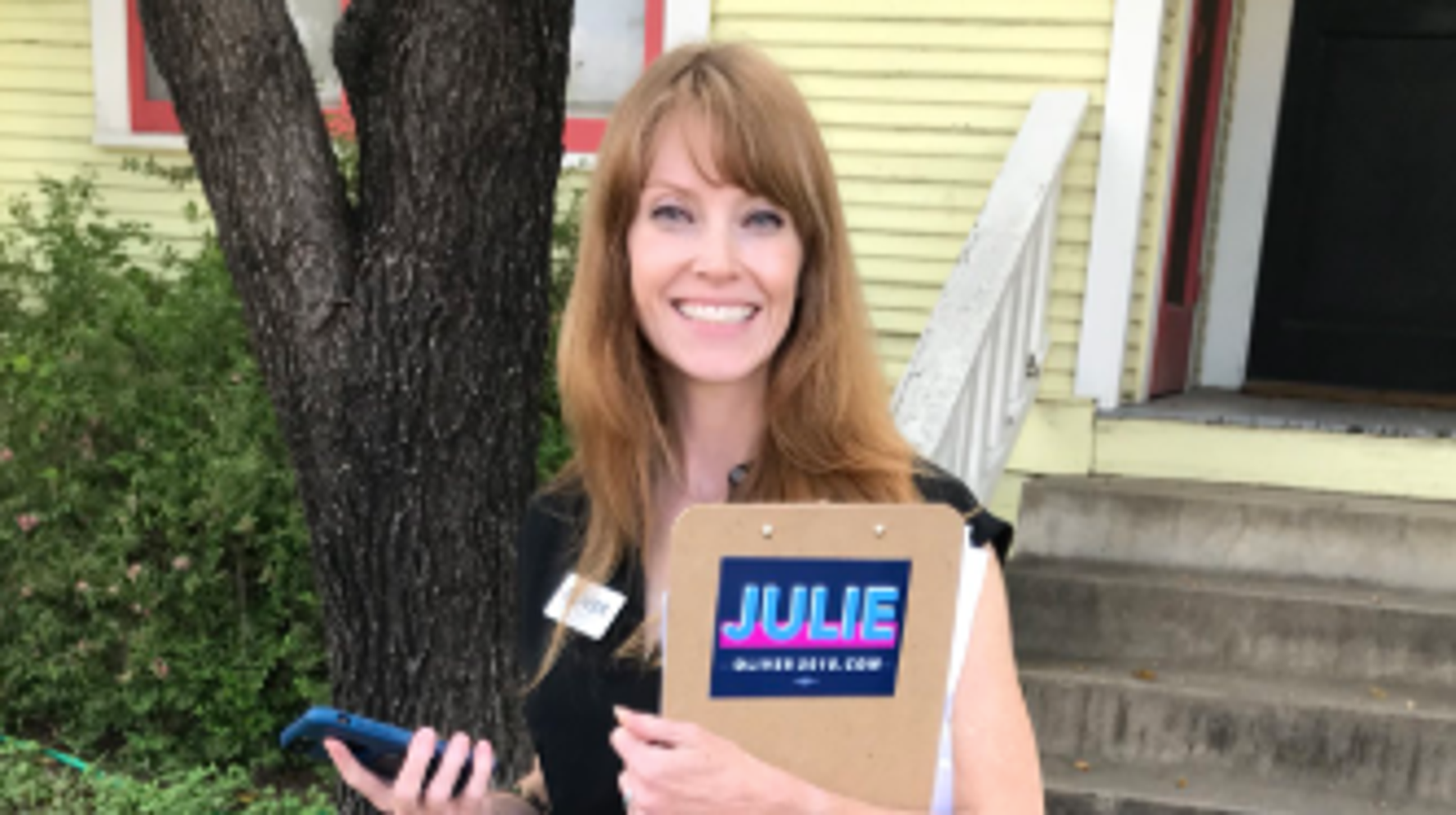 Julie Oliver Was A Homeless, Pregnant Teen. Now She’s Running For Congress In Texas. HuffPost