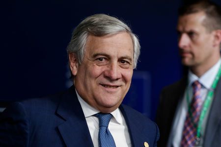 European Parliament President Antonia Tajani