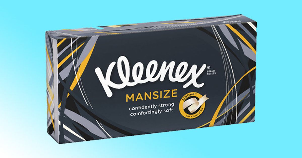 Kleenex Ditches ‘mansize Tissues Please Say This Is The End Of Sexist